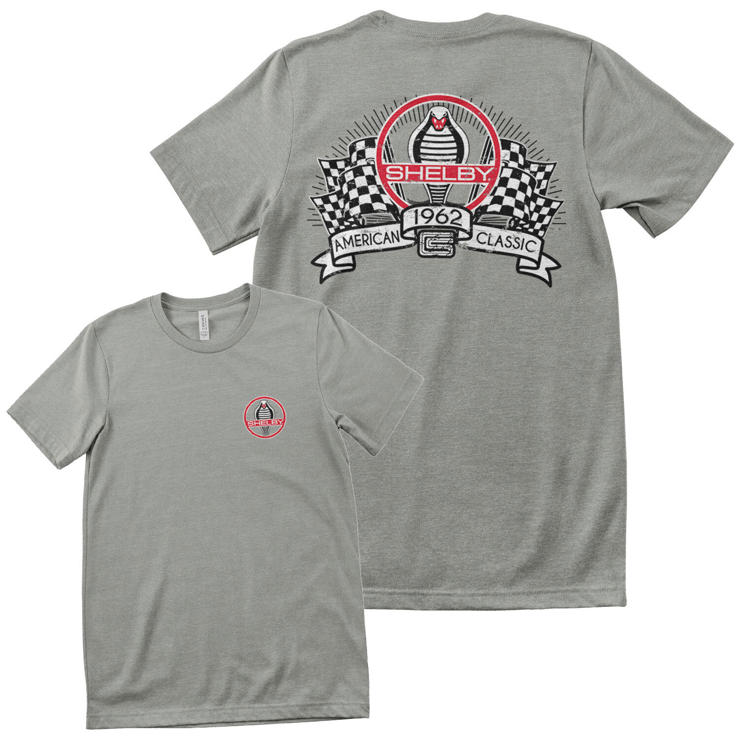 Shelby Racing Flags T-Shirt