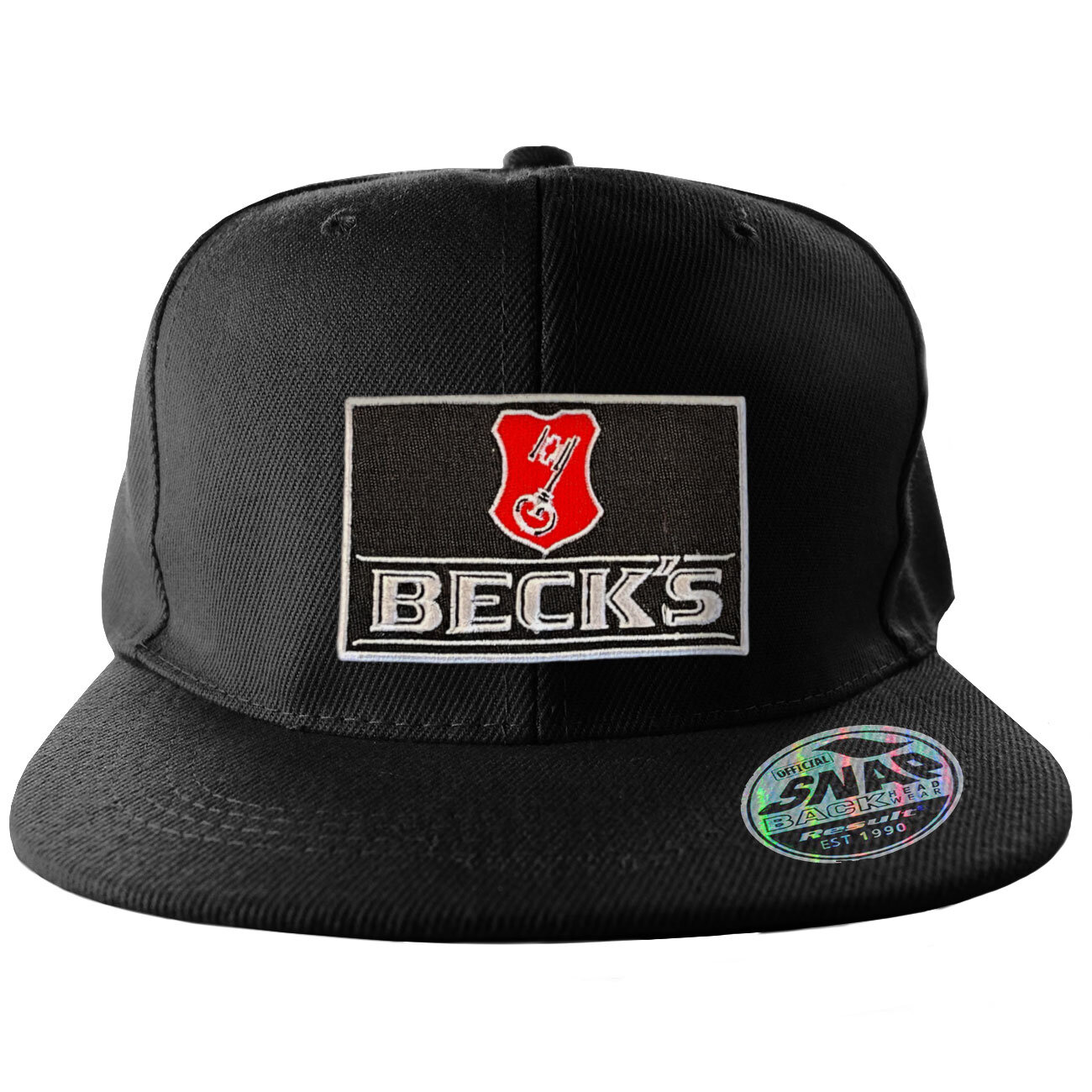 Beck's Beer Patch Standard Snapback Cap