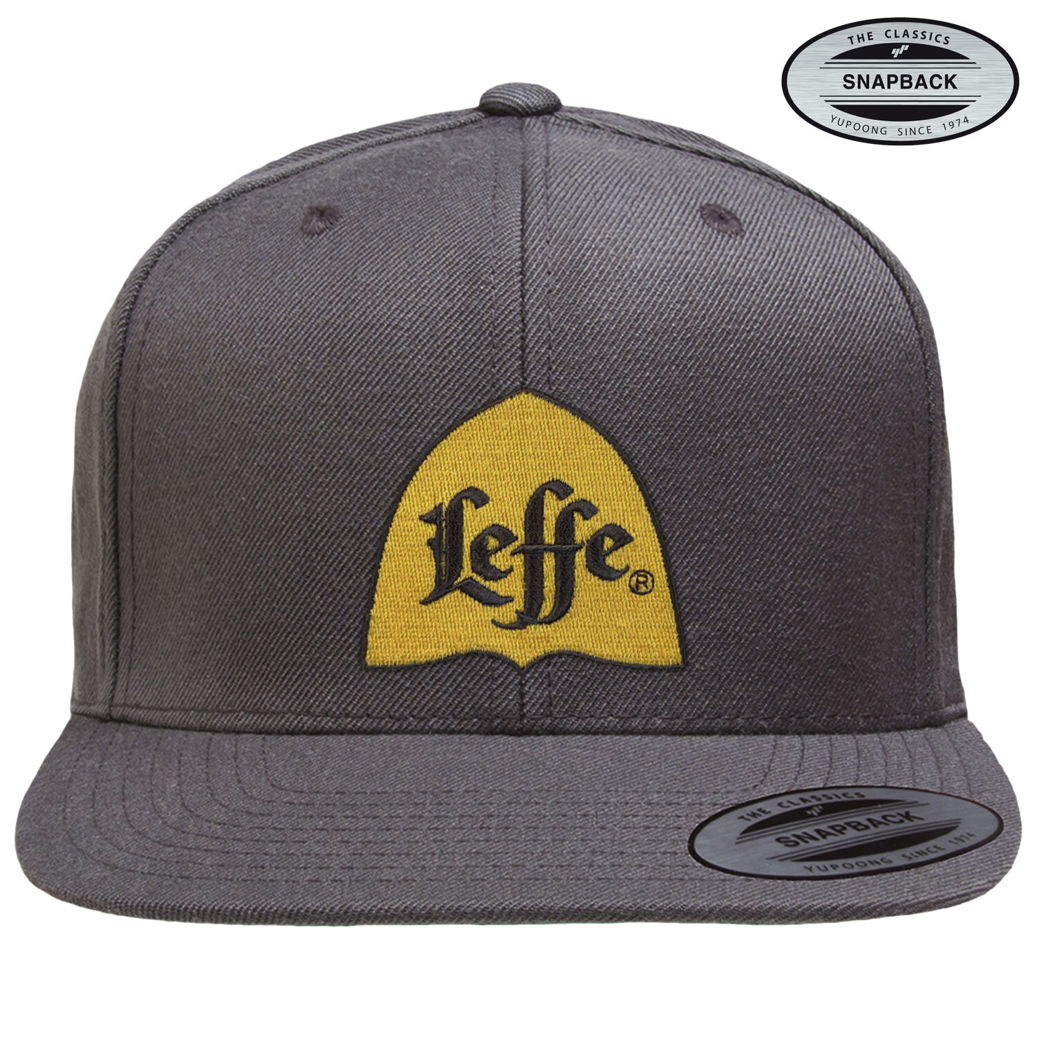 Leffe Alcove Logo Premium Snapback Cap