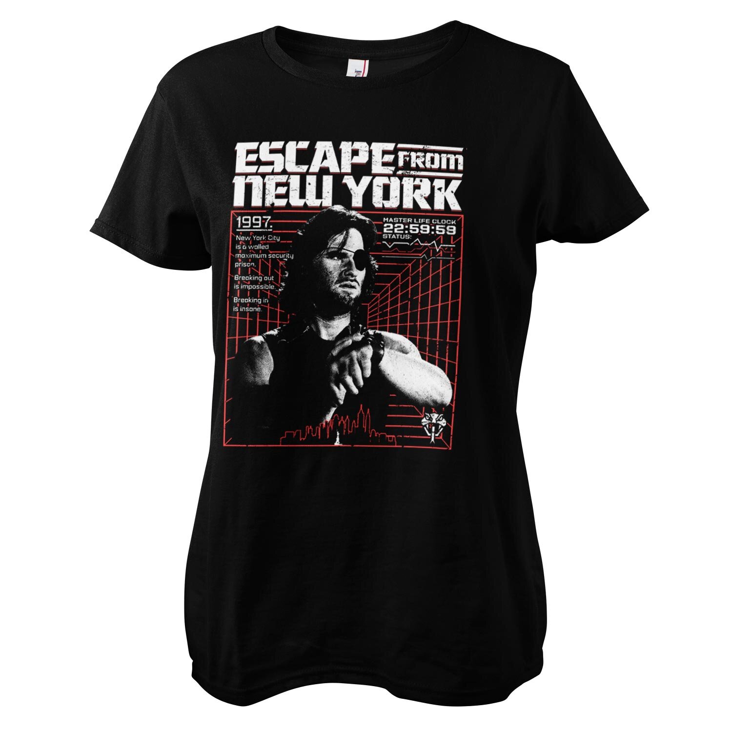 Escape From N.Y. 1997 Girly Tee