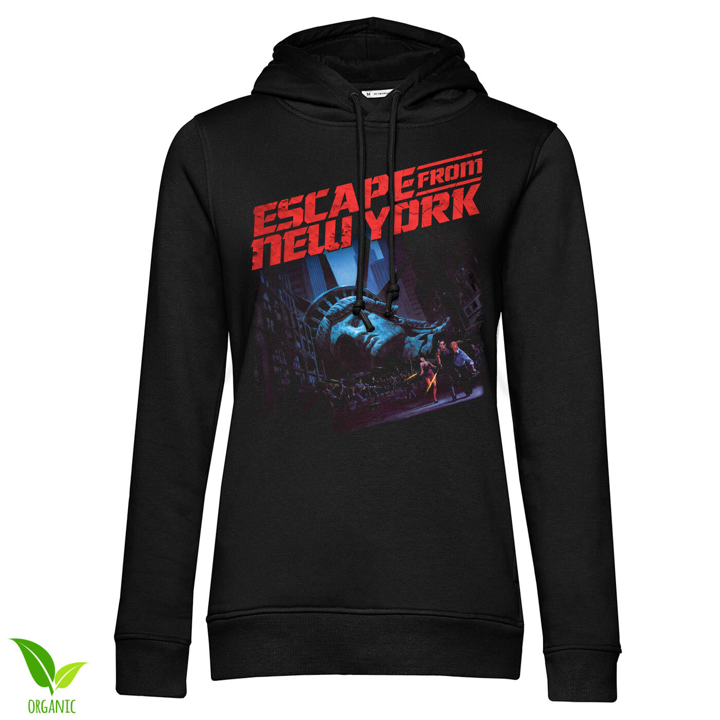 Escape From New York Poster Girls Hoodie