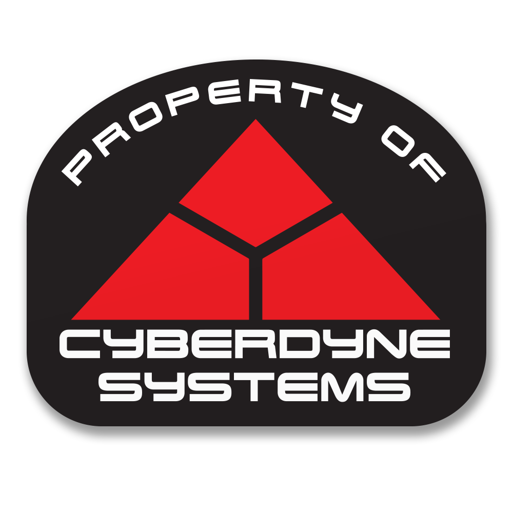 Property Of Cyberdyne Systems Sticker