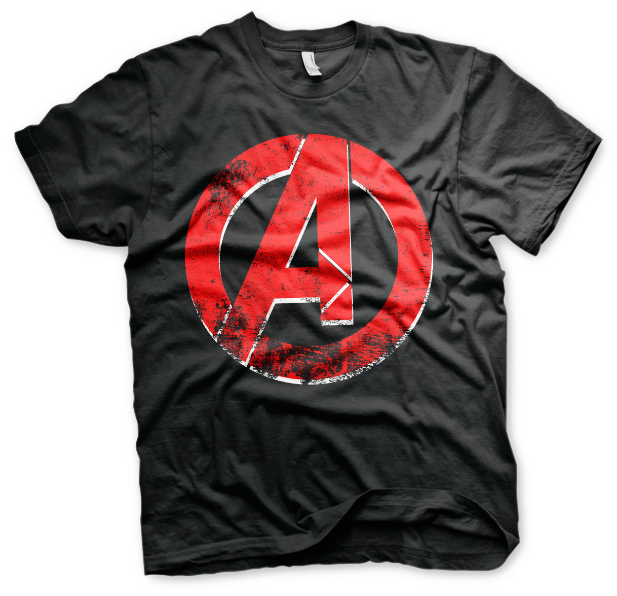 The Avengers Distressed A Logo T-Shirt