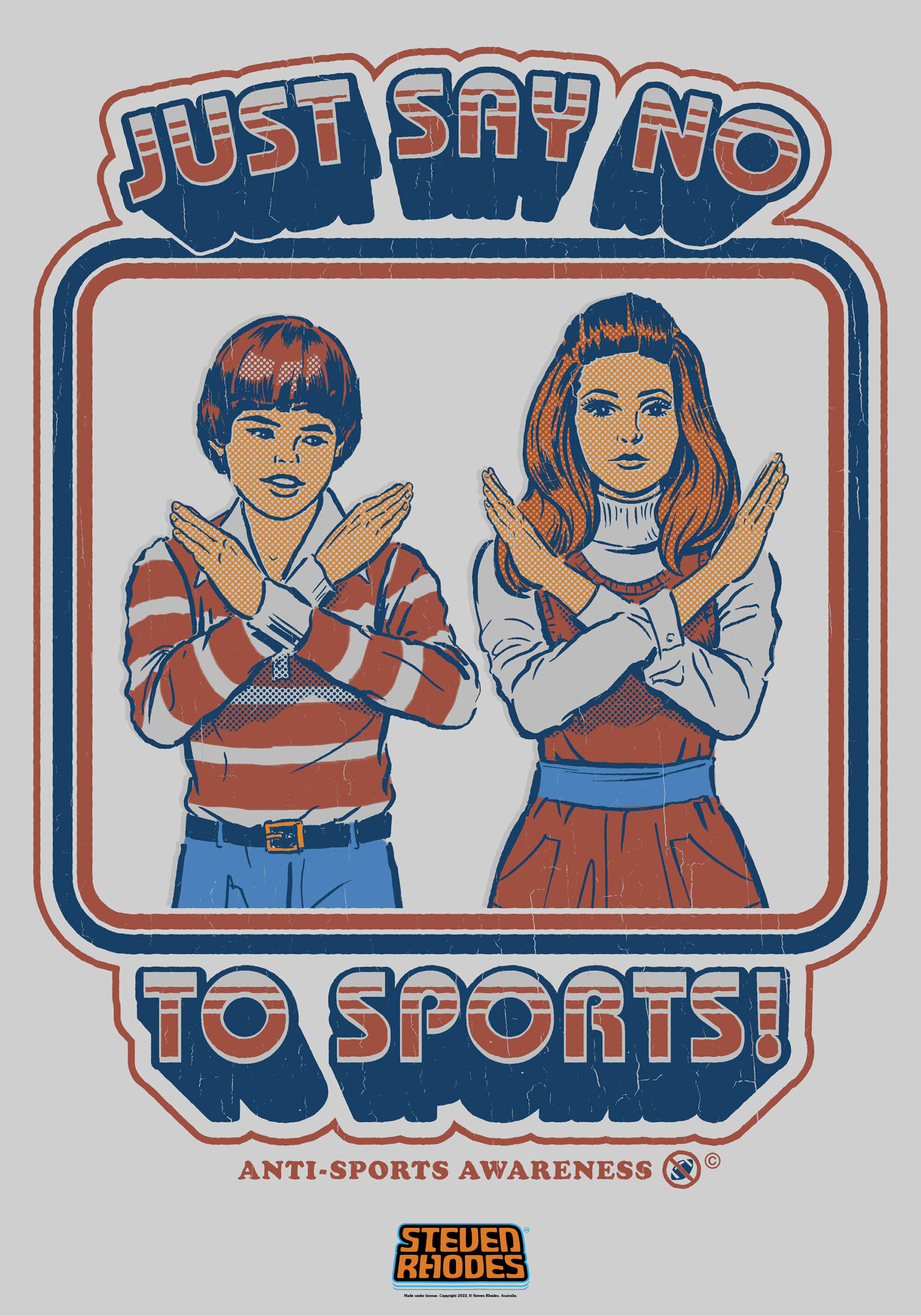 Just Say No To Sports Poster
