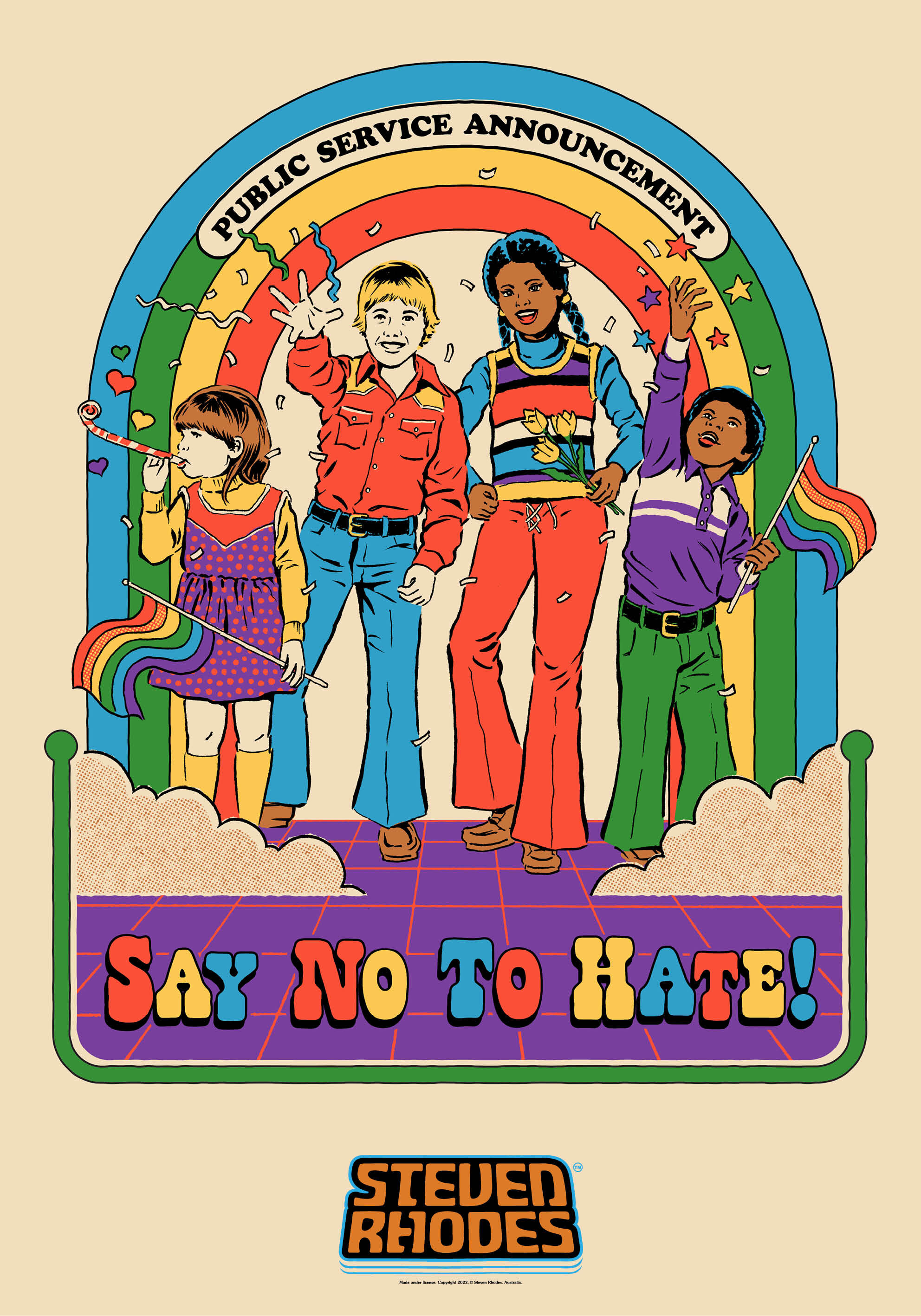 Say No To Hate Poster