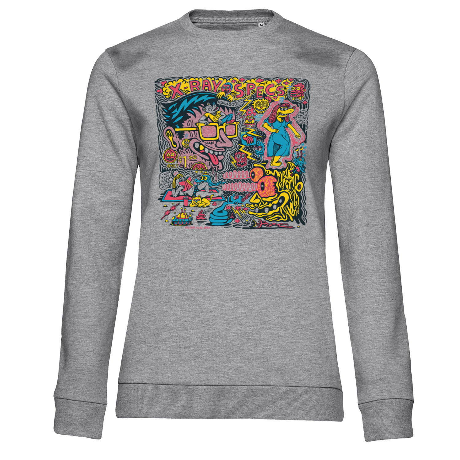 Killer Acid - X-Ray Specs Girly Sweatshirt