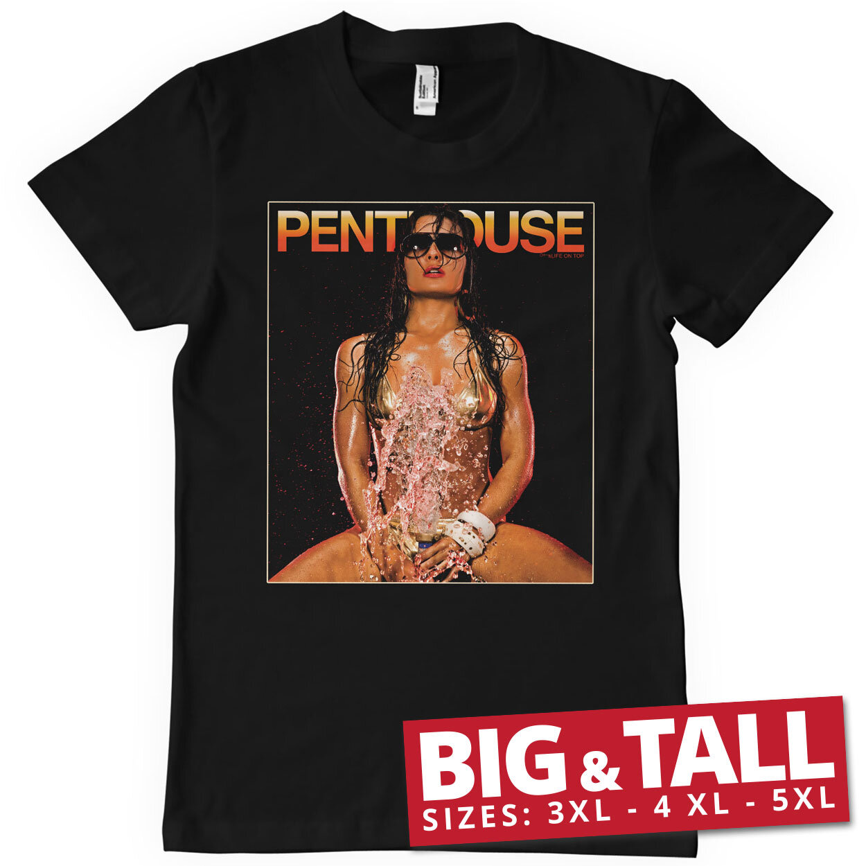 Penthouse August 2007 Cover Big & Tall T-Shirt