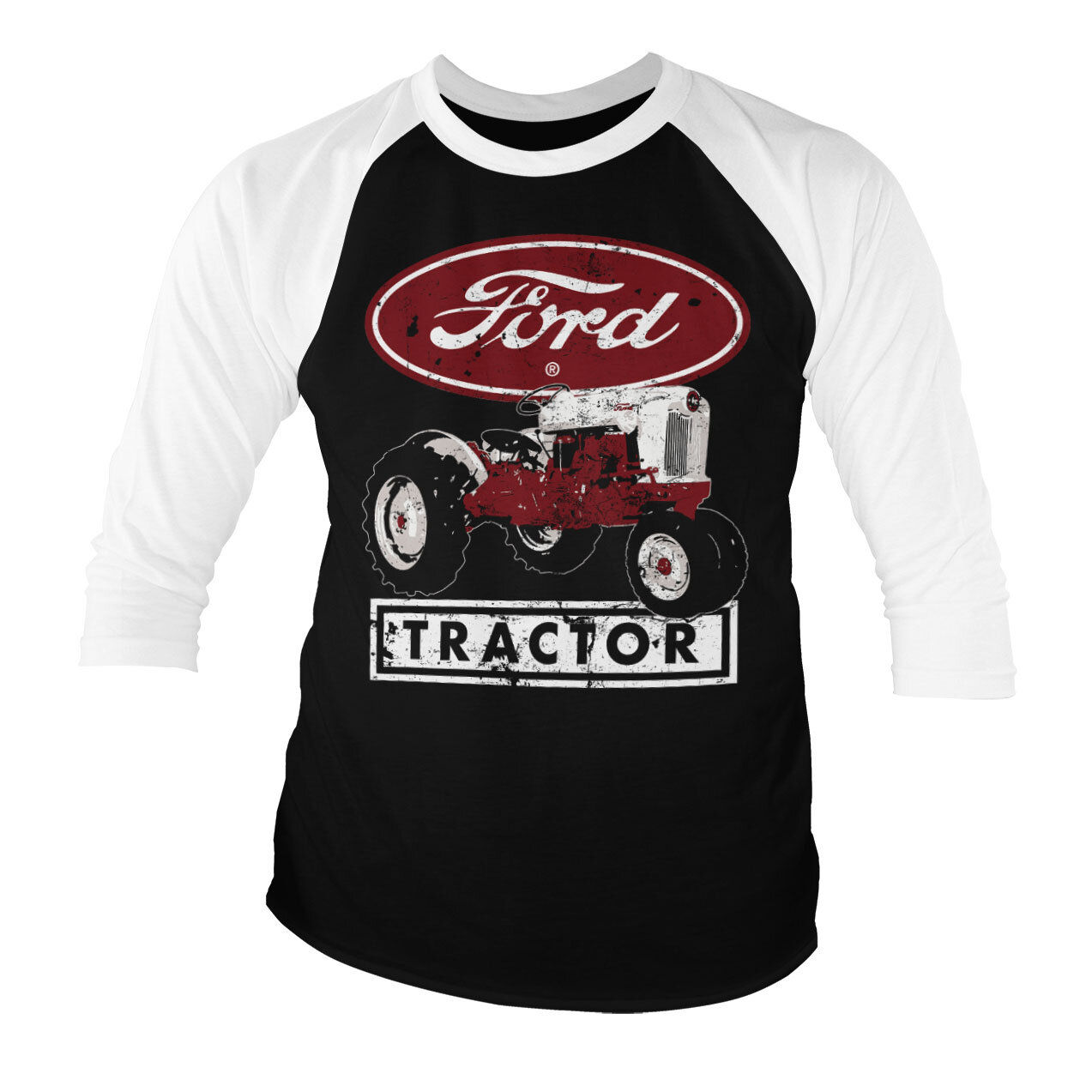 Ford Tractor Baseball 3/4 Sleeve Tee
