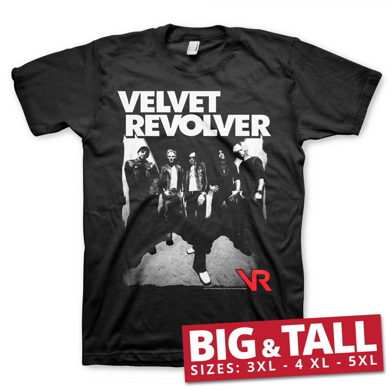 Velvet Revolver Big & Tall T-Shirt