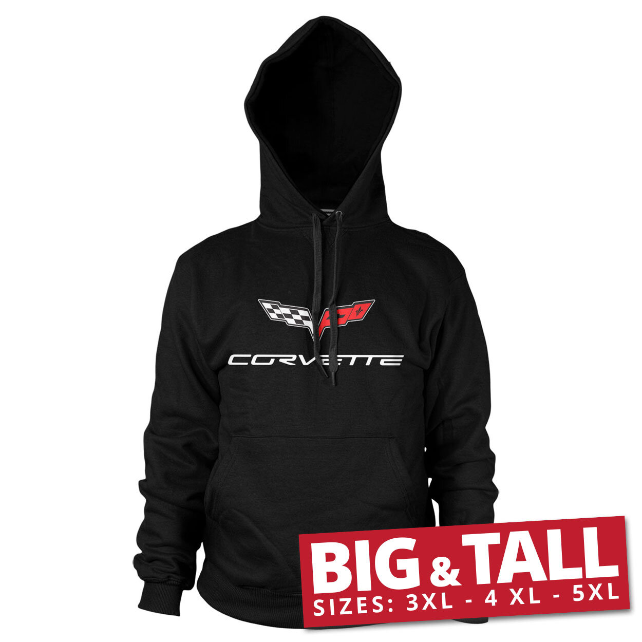 Corvette C6 Logo Big & Tall Hoodie