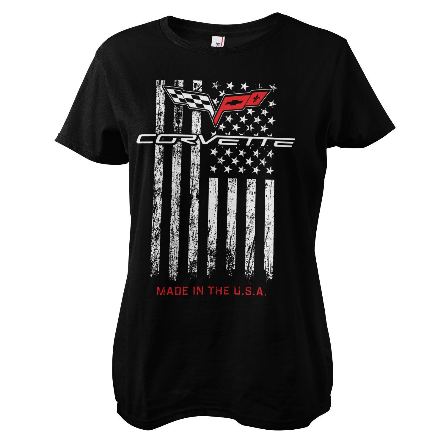 Corvette - Made In The USA Girly Tee