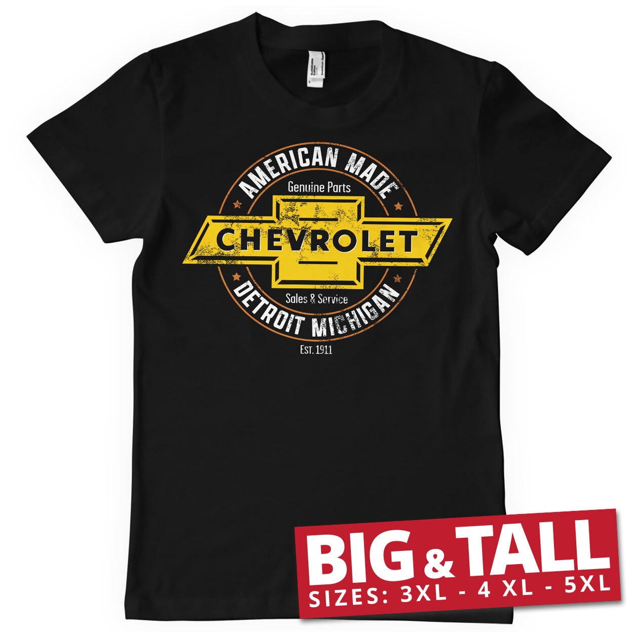Chevrolet - American Made Big & Tall T-Shirt