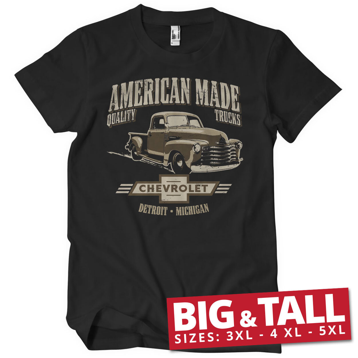 American Made Quality Trucks Big & Tall T-Shirt
