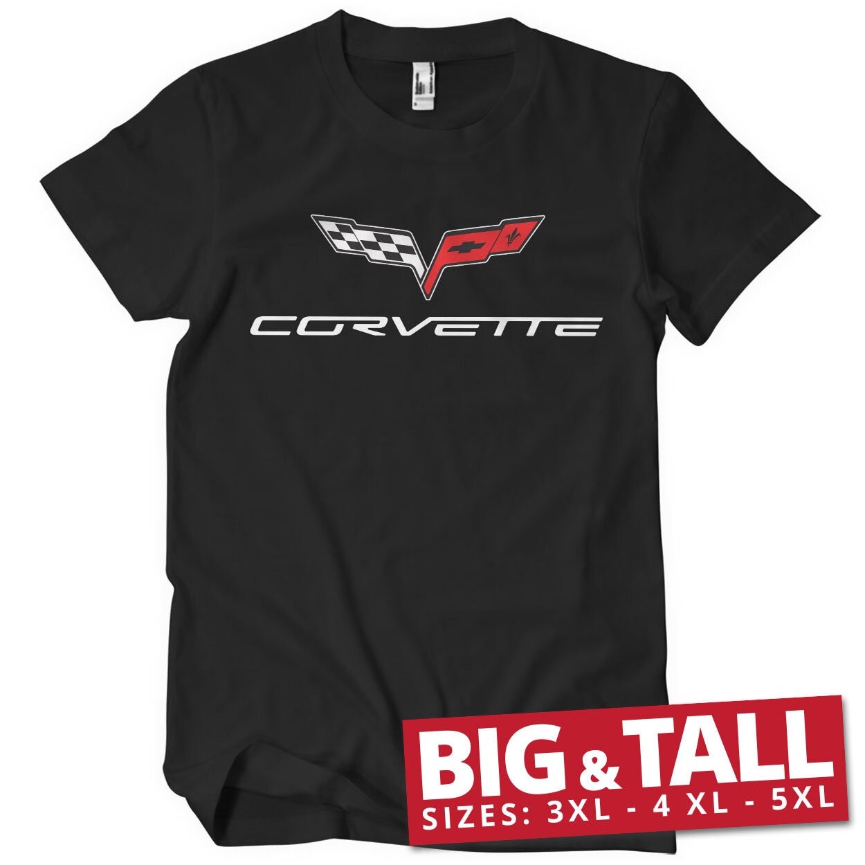 Corvette C6 Logo Big & Tall T-Shirt