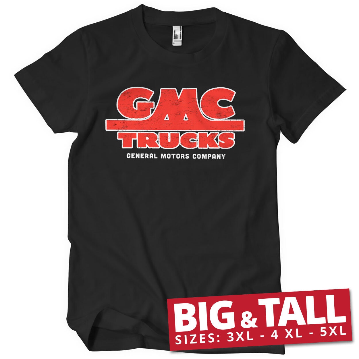 GMC Trucks Vintage Logo Big & Tall T-Shirt