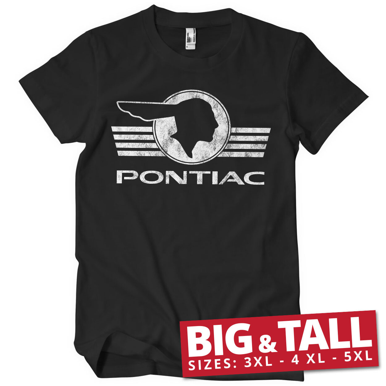 Pontiac Retro Logo Big & Tall T-Shirt