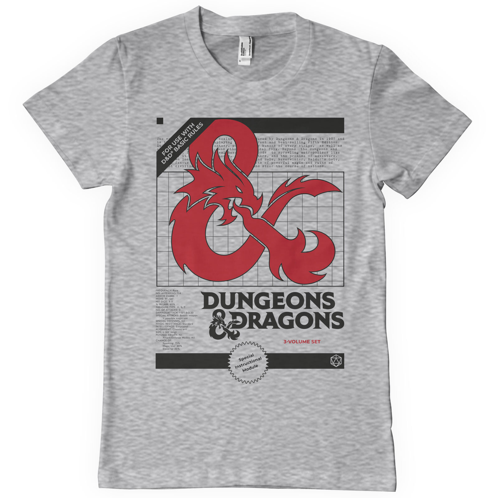 Dungeons & Dragons - 3 Volume Set T-Shirt