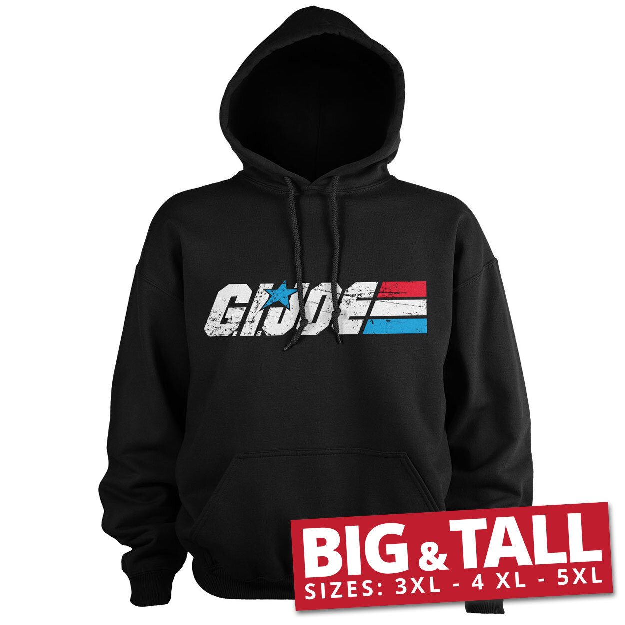 G.I. Joe Washed Logo Big & Tall Hoodie