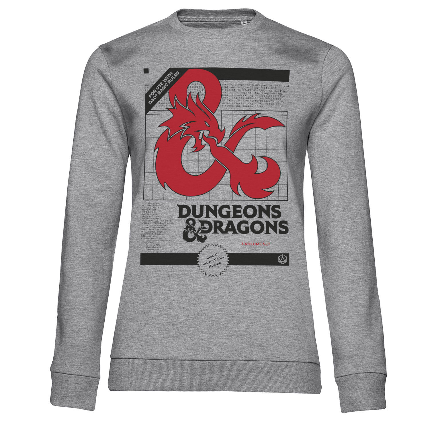 Dungeons & Dragons - 3 Volume Set Girly Sweatshirt