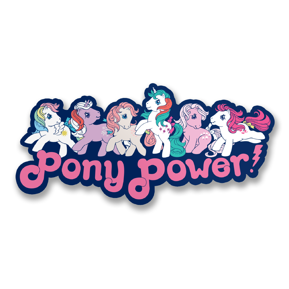 Pony Power Sticker