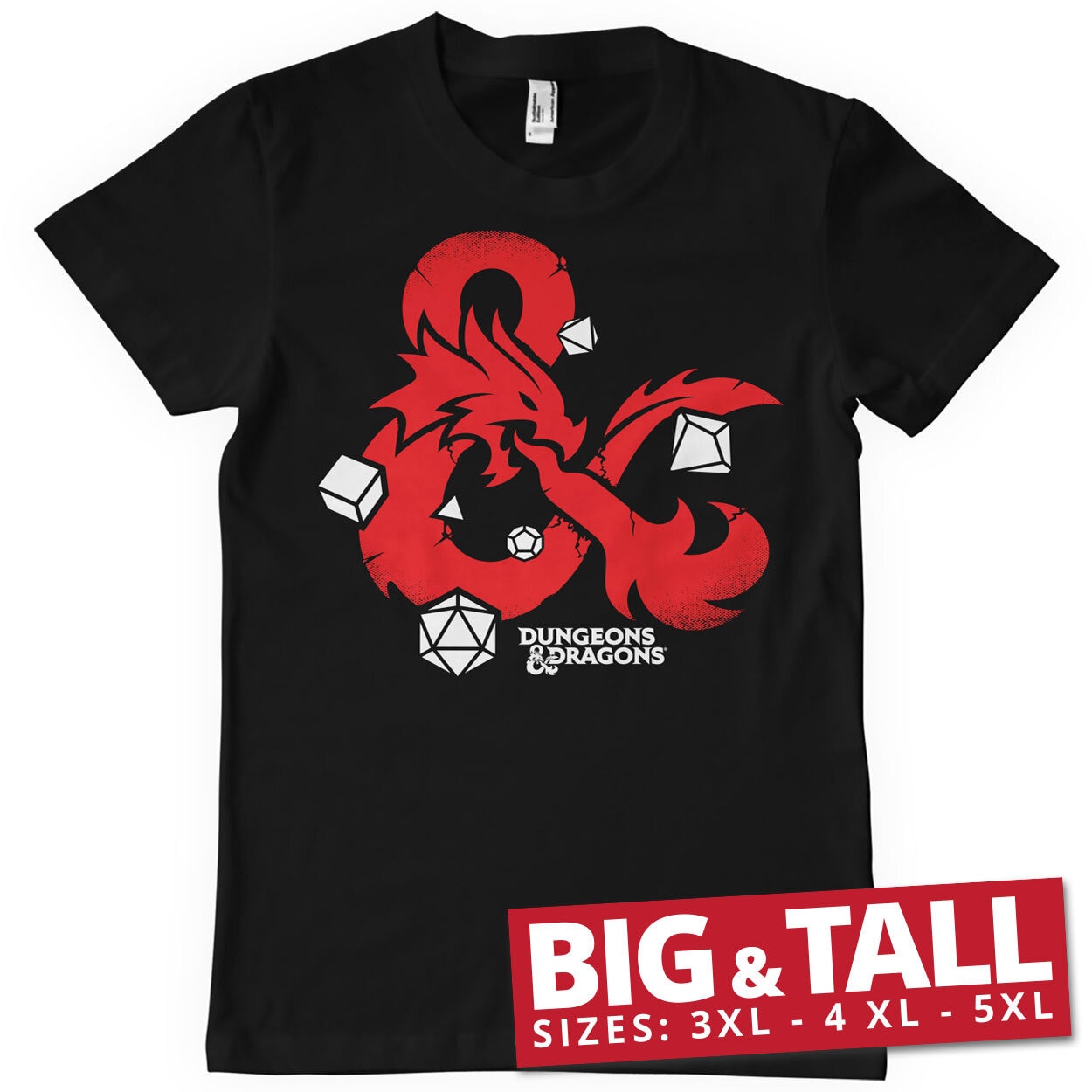 D&D - Dices Big & Tall T-Shirt