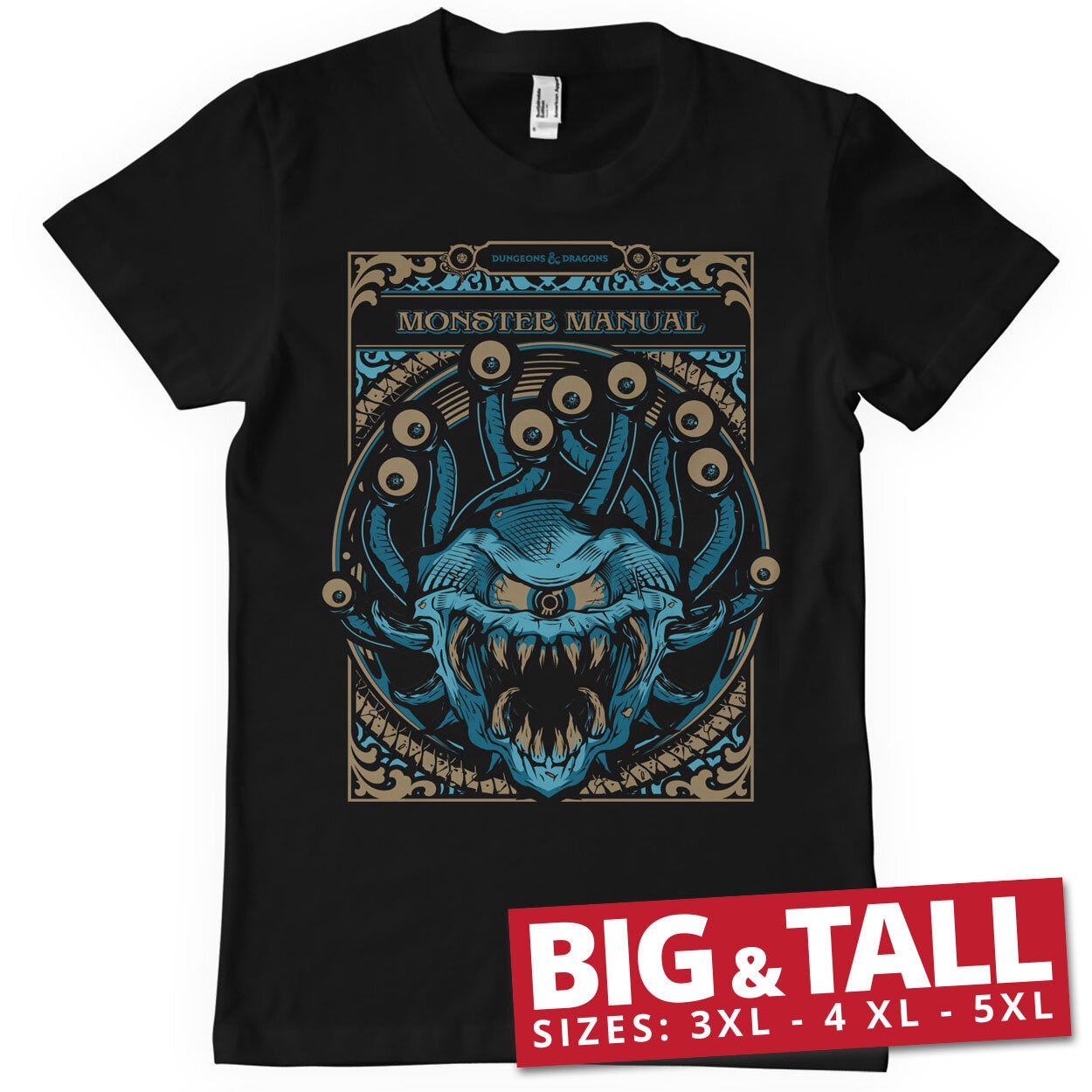 Monsters Manual Big & Tall T-Shirt