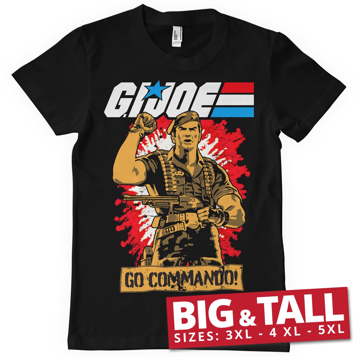 G.I. Joe - Go Commando Big & Tall T-Shirt