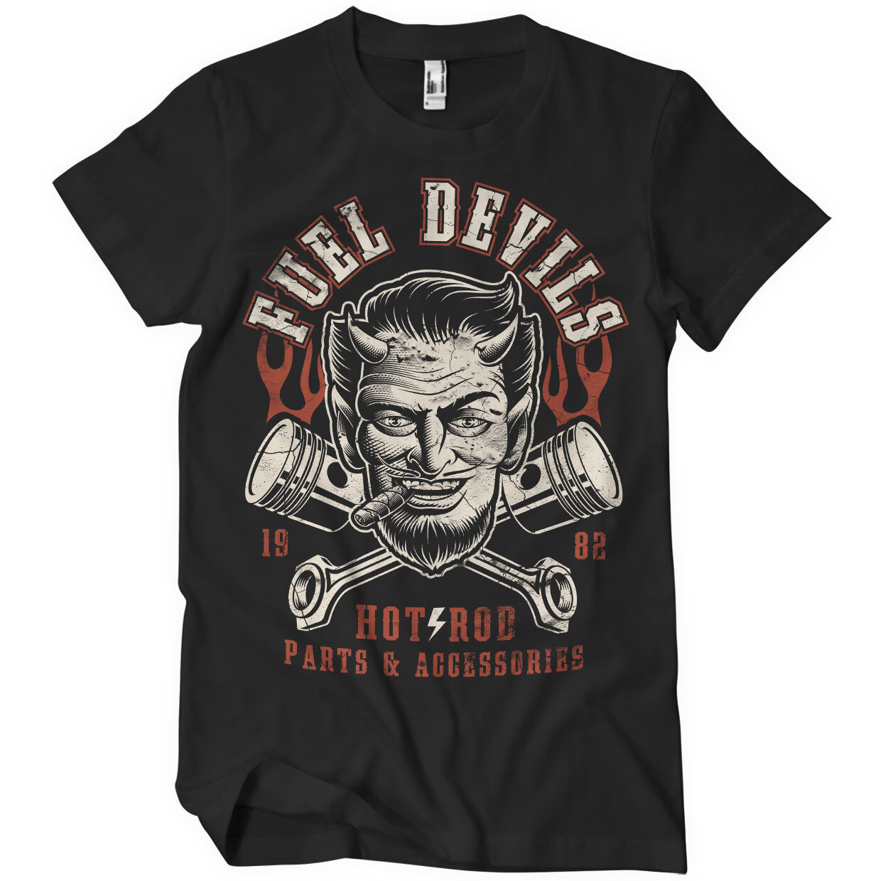 Fuel Devils Satans Pistons T-Shirt