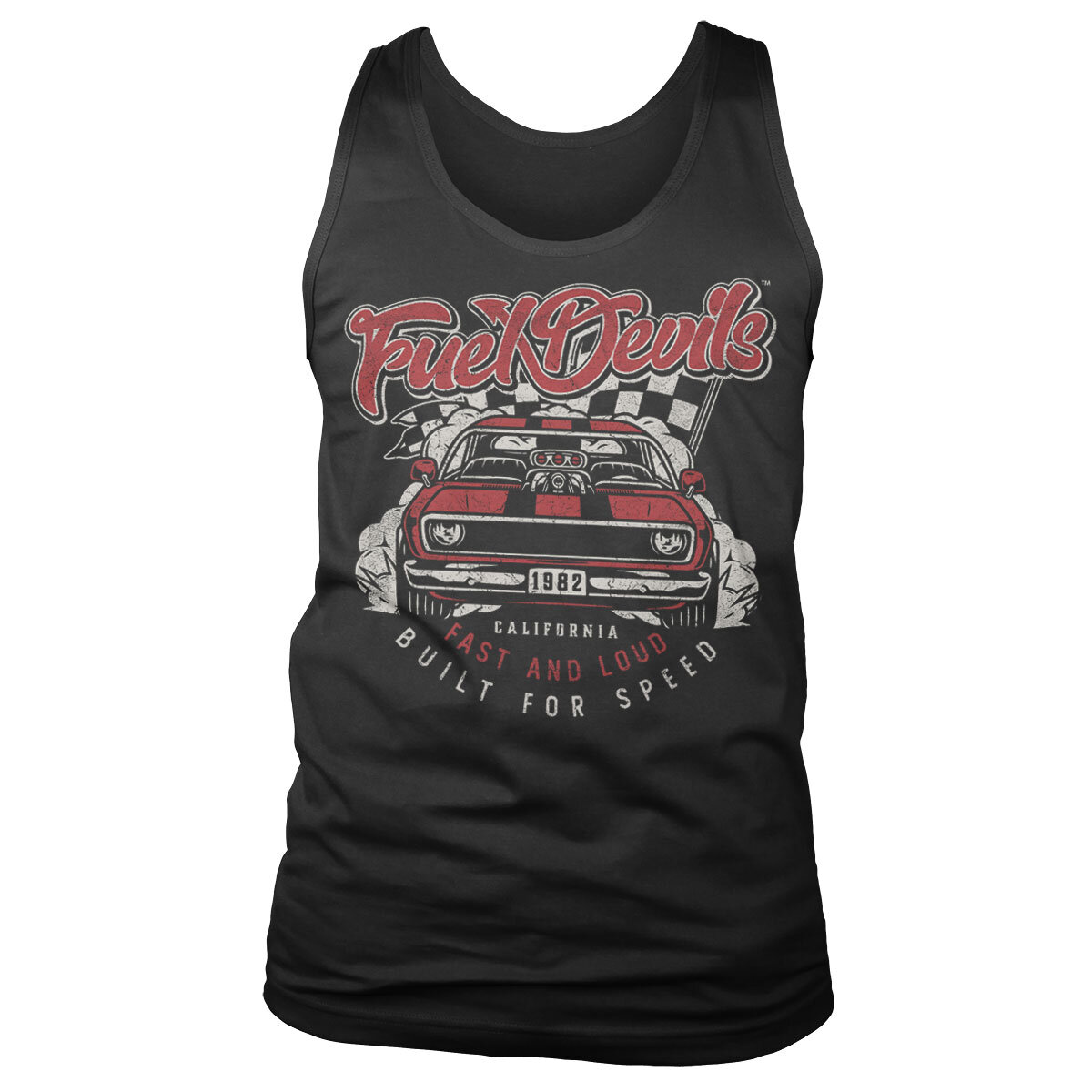 Fuel Devils Fast And Loud Tank Top