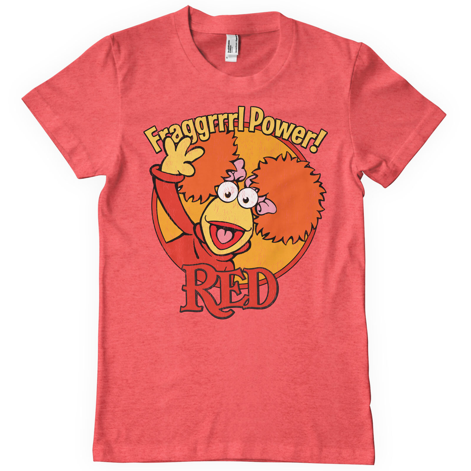 Red - Fragggrrrl Power T-Shirt
