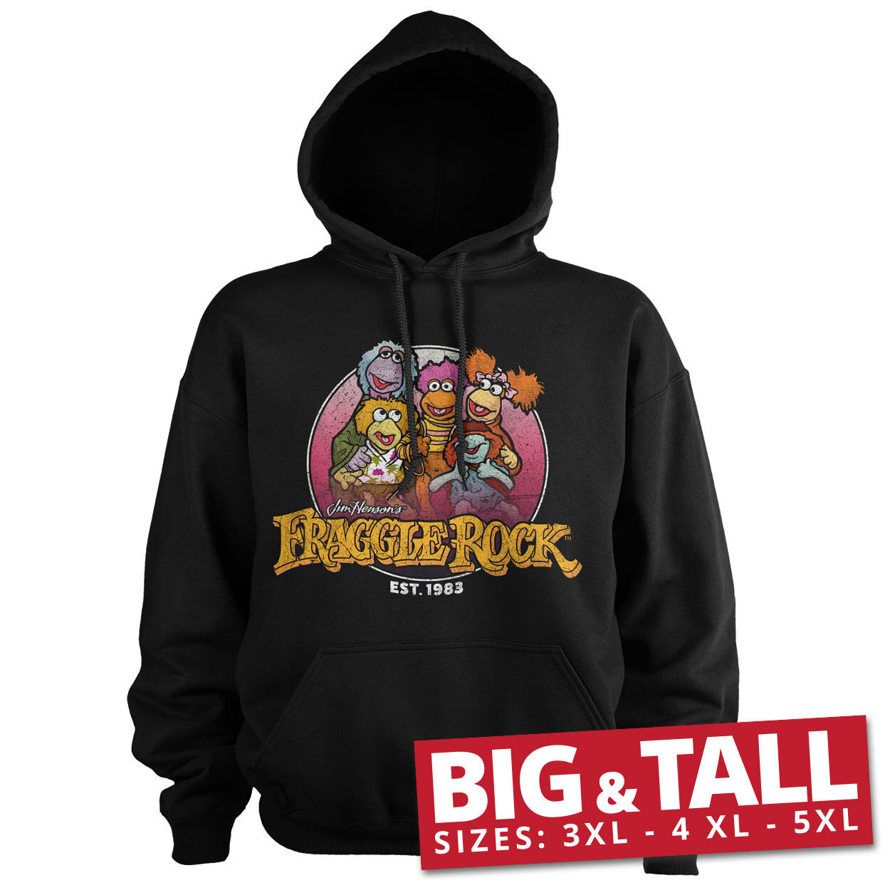 Fraggle Rock - Since 1983 Big & Tall Hoodie 
