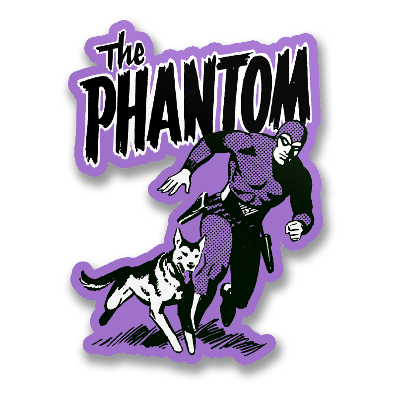 The Phantom & Devil Sticker