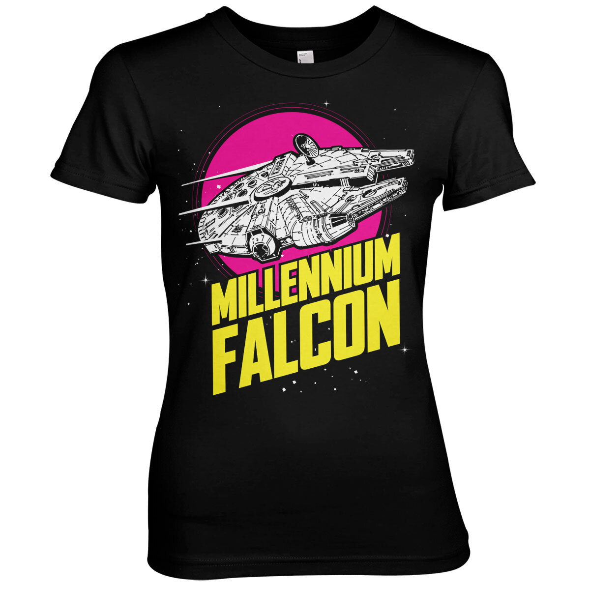 Millennium Falcon Retro Girly Tee