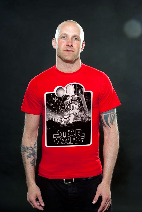 Star Wars Deathstar Poster T-Shirt