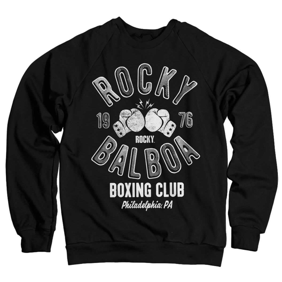 Rocky Balboa Boxing Club Big & Tall T-Shirt Black 