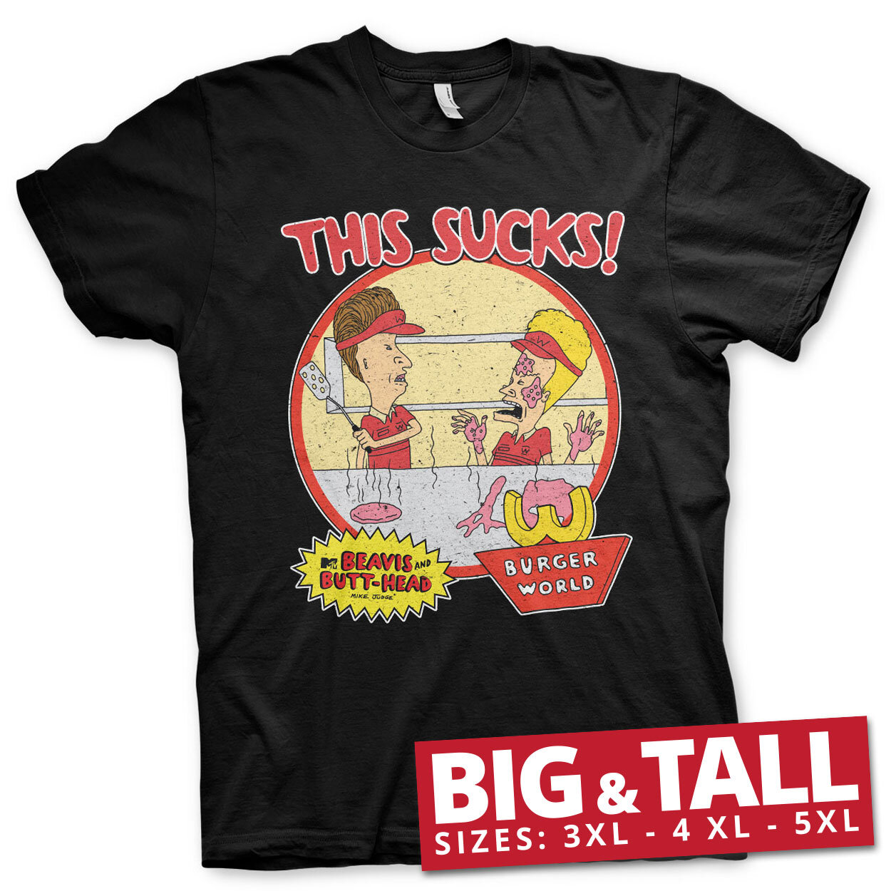 Beavis and Butt-Head - This Sucks Big & Tall T-Shirt