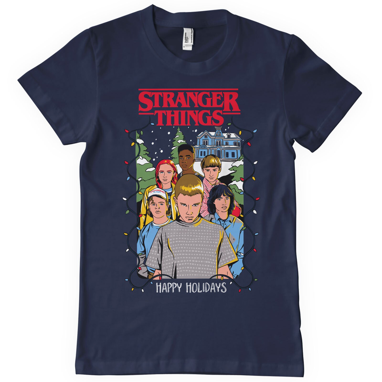 Stranger Things - Happy Holidays T-Shirt