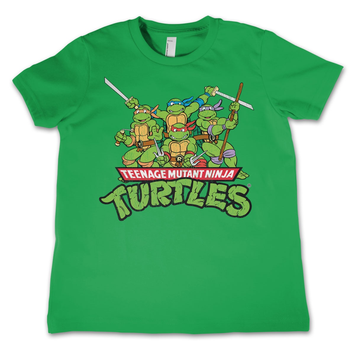Teenage Mutant Ninja Turtles TMNT Distressed Group Hoodie