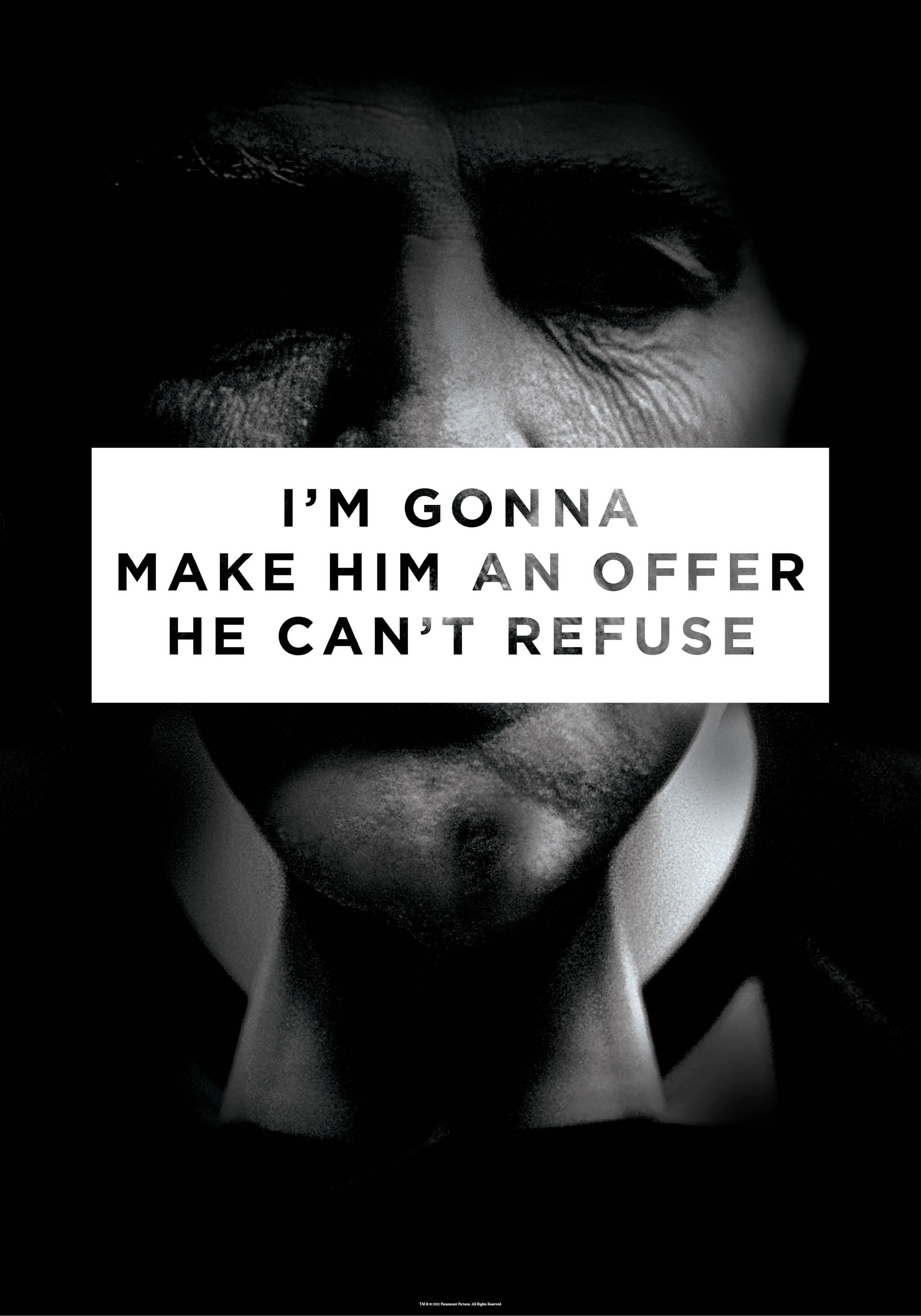 An Offer He Can't Refuse Poster