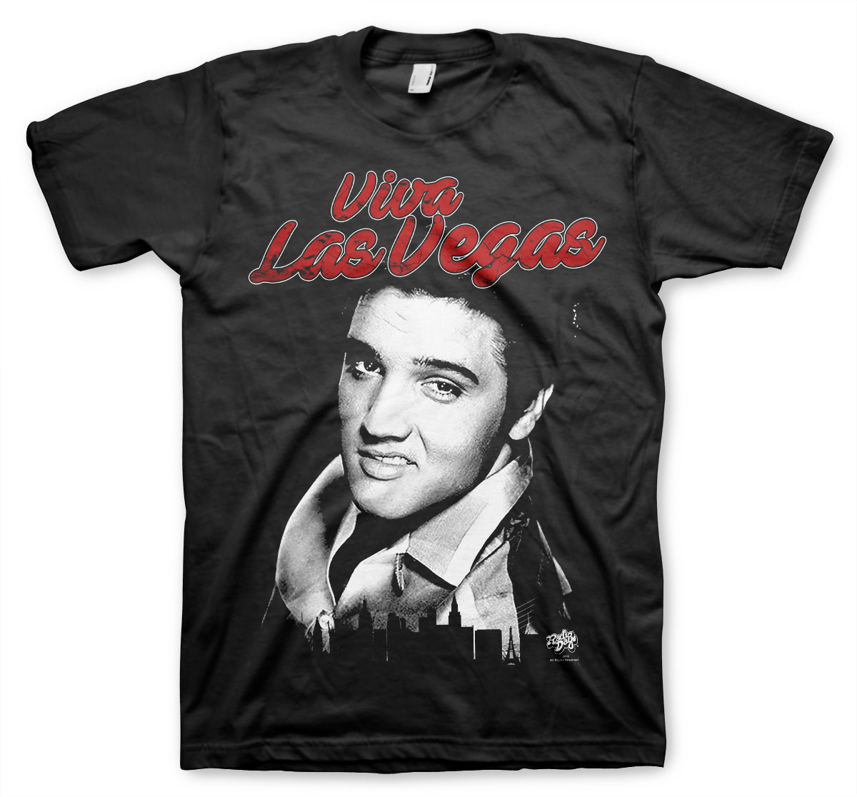Elvis Viva Las Vegas Star Adult Work Shirt
