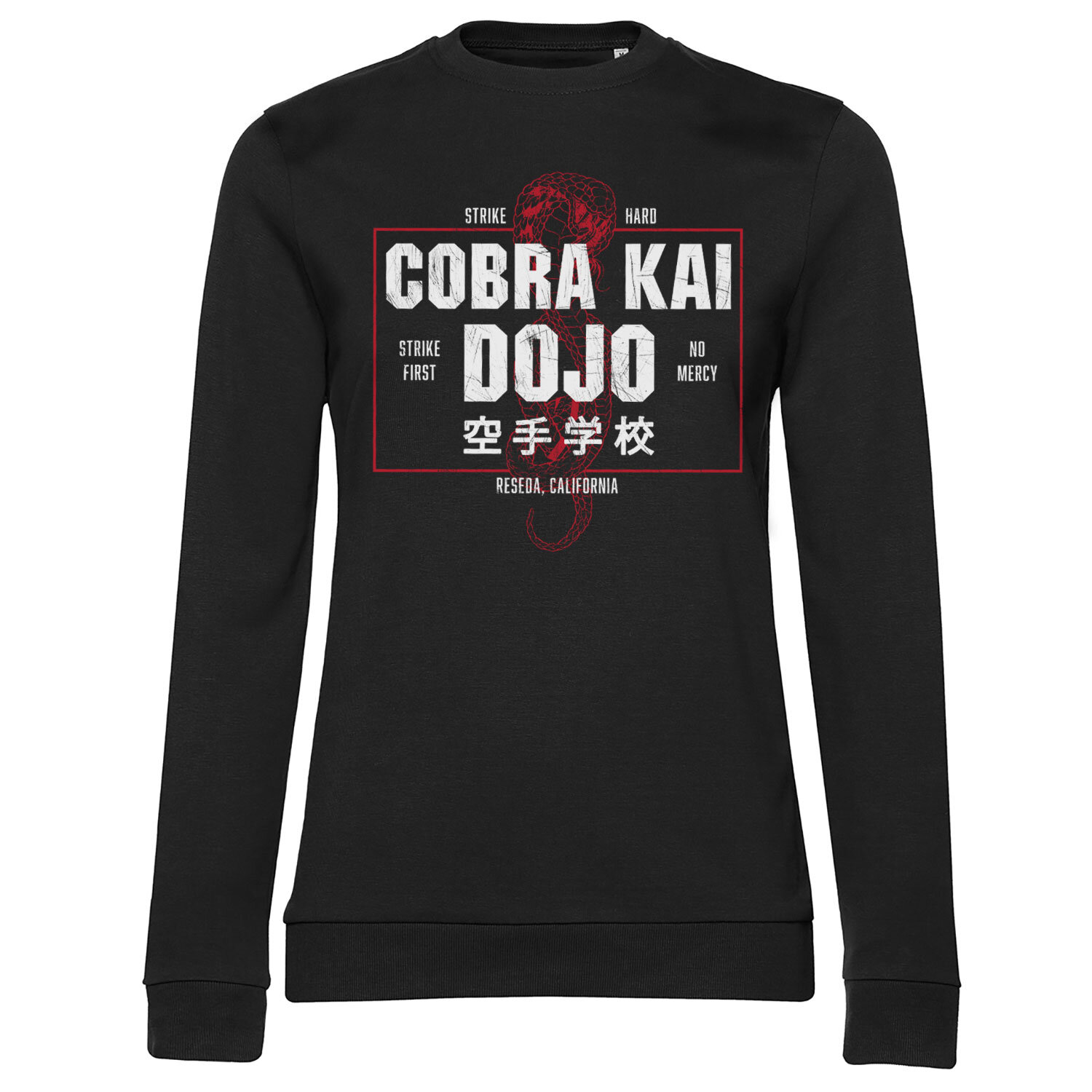 Cobra Kai Dojo Girly Sweatshirt
