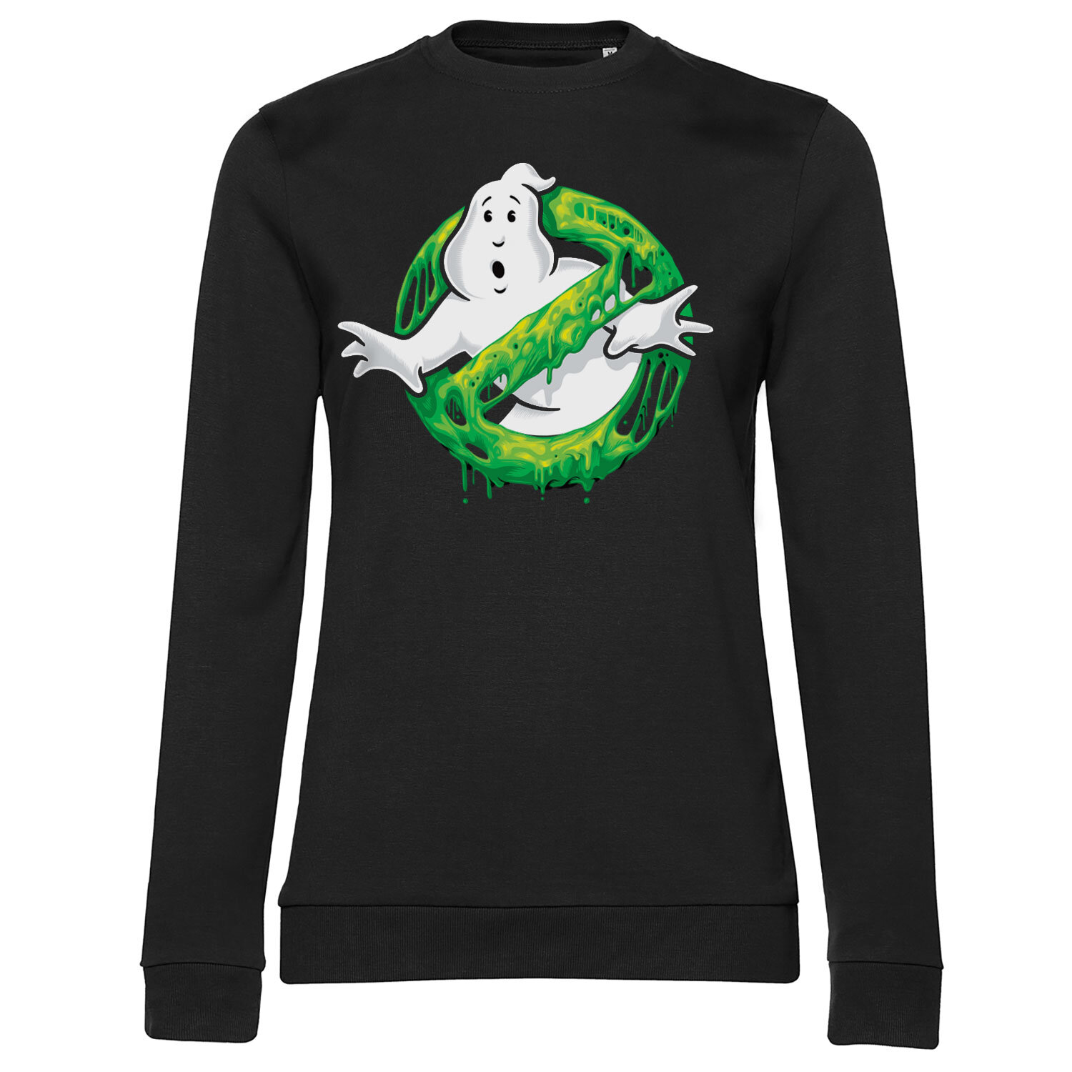 Ghostbusters Slime Logo Girly Sweatshirt