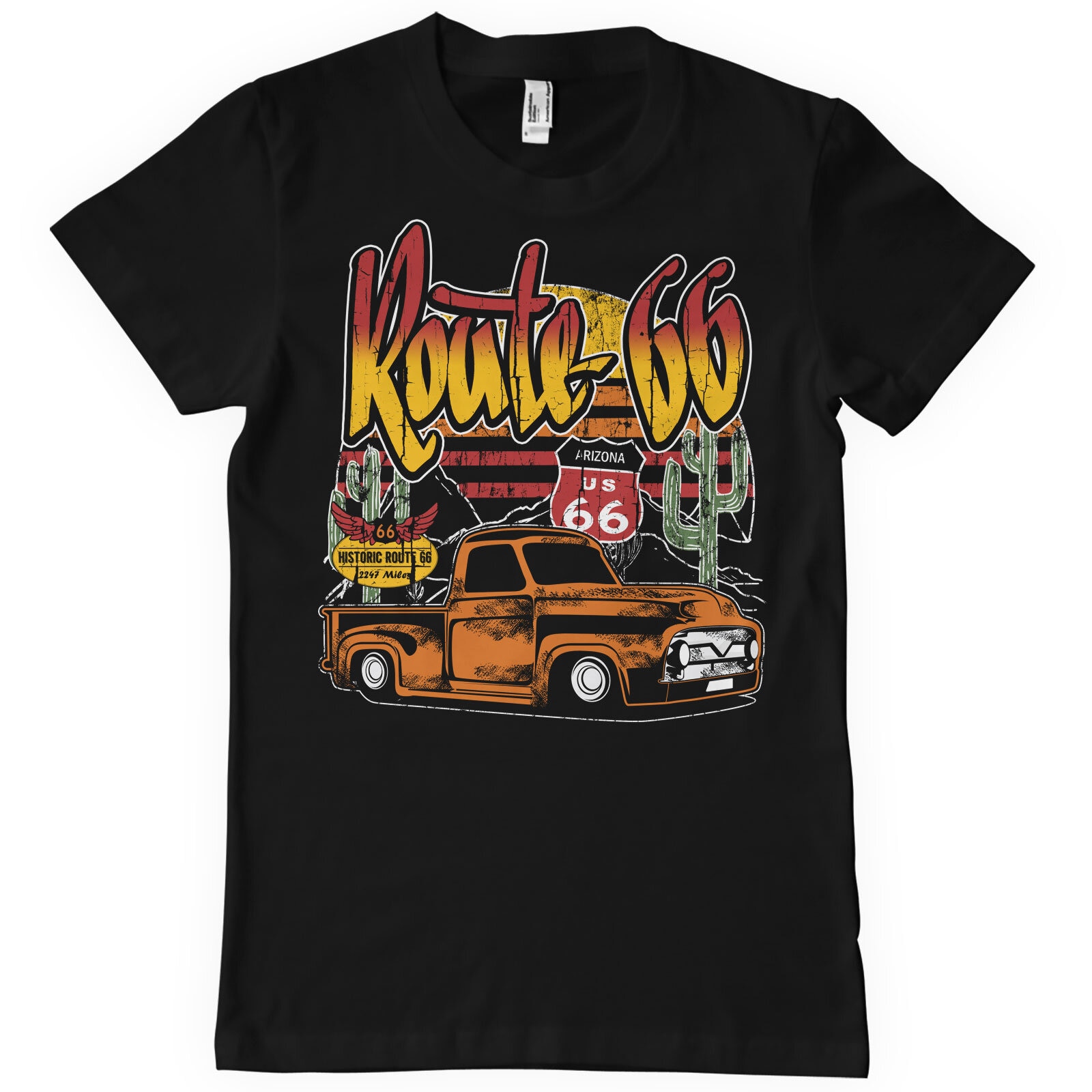 Route 66 - Arizona Pick-Up T-Shirt