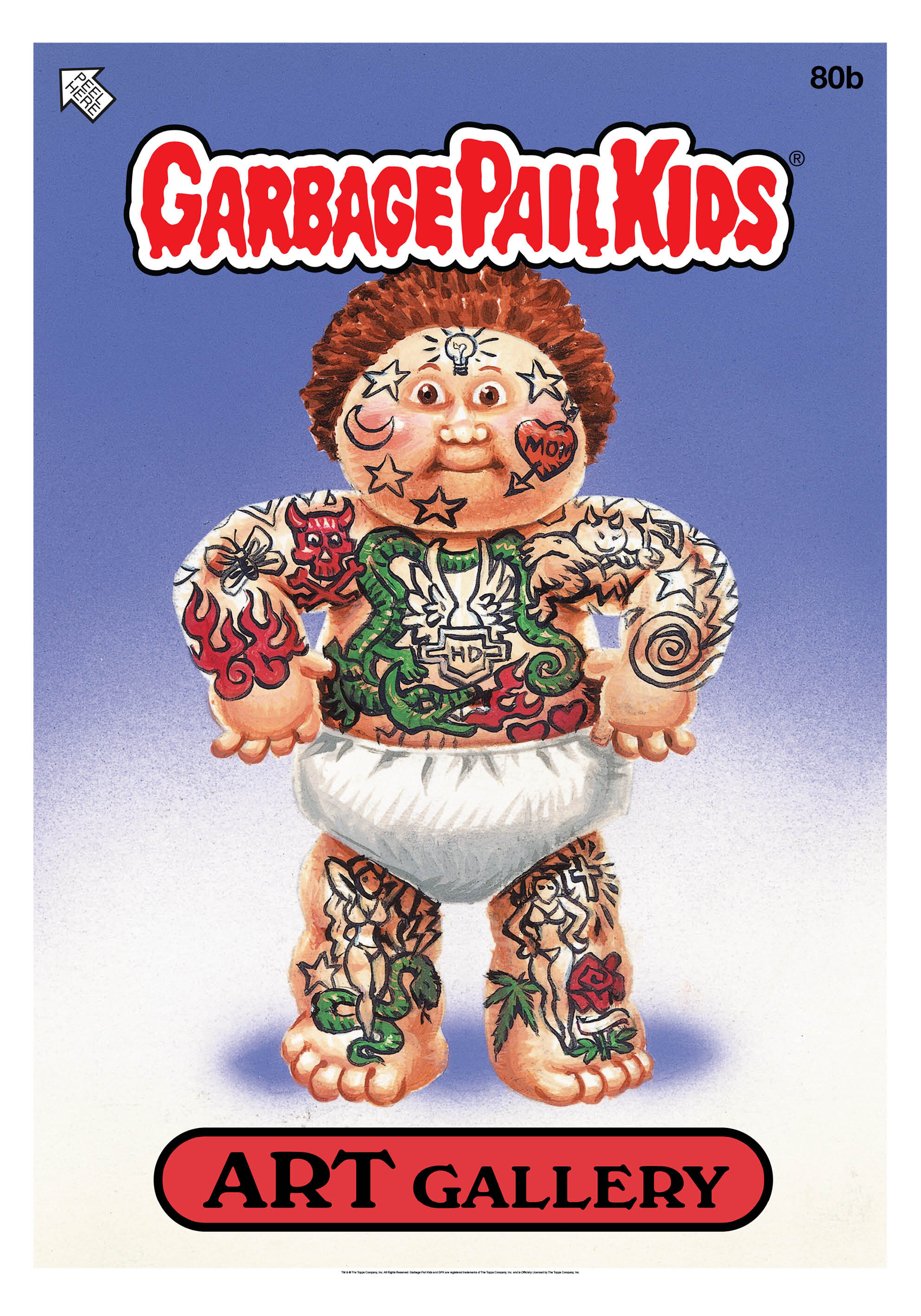 Garbage Pail Kids - Art Gallery Poster