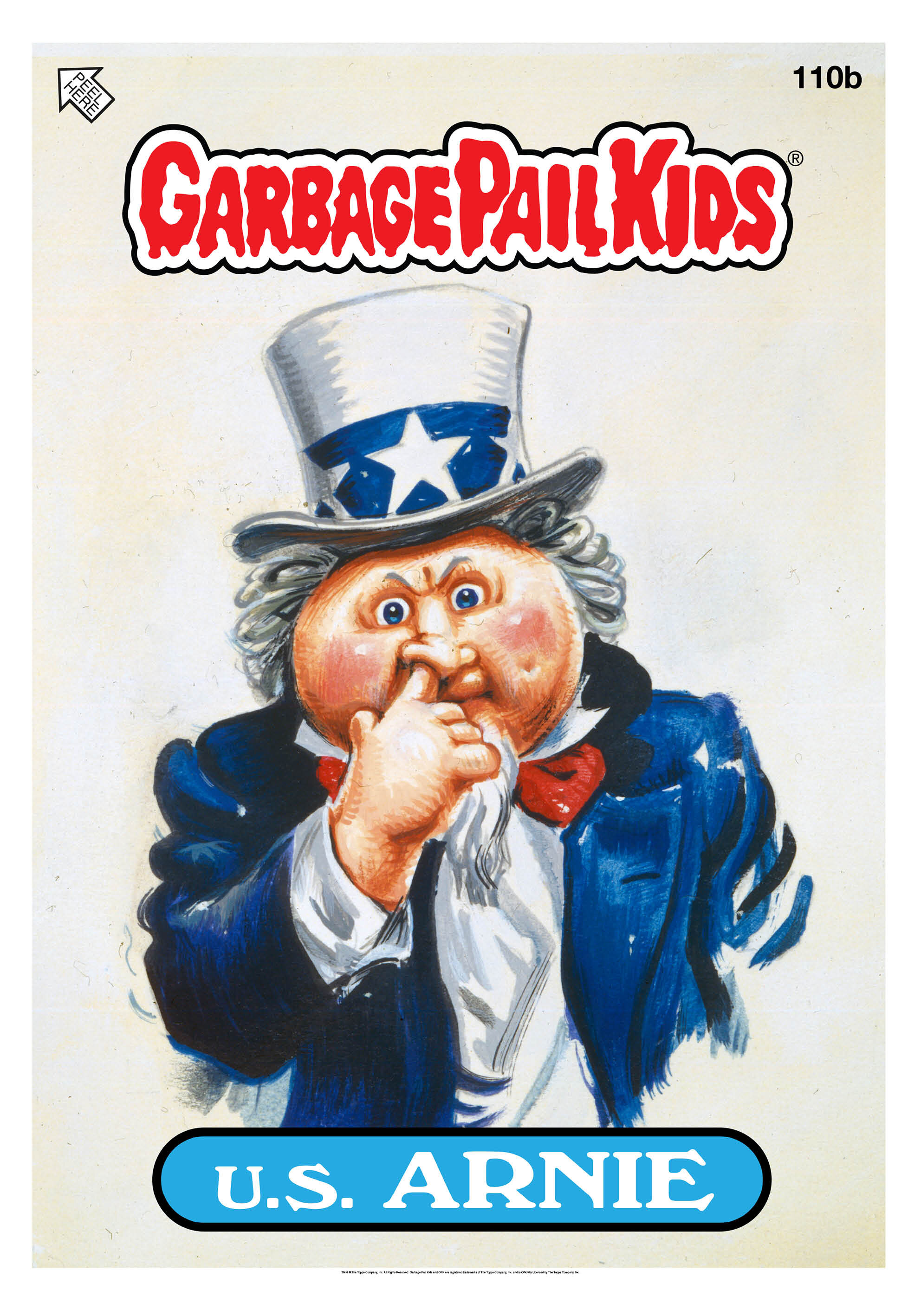 Garbage Pail Kids - U.S. Arnie Poster