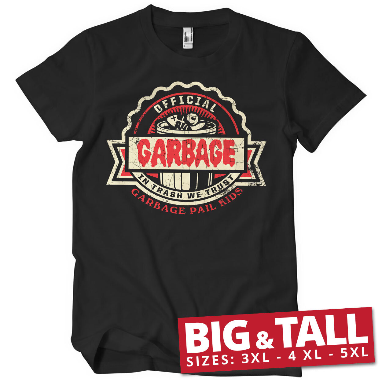 Official Garbage Big & Tall T-Shirt