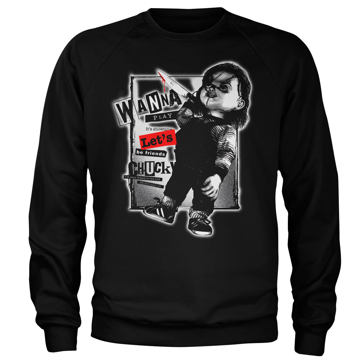Chucky - Let's Be Friends Sweatshirt