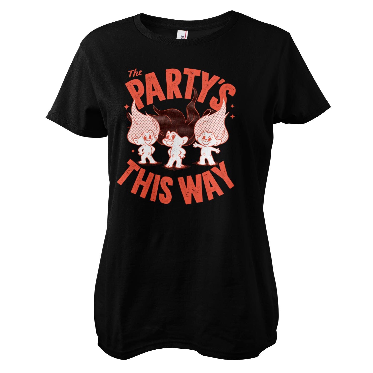 The Party's This Way Girly Tee