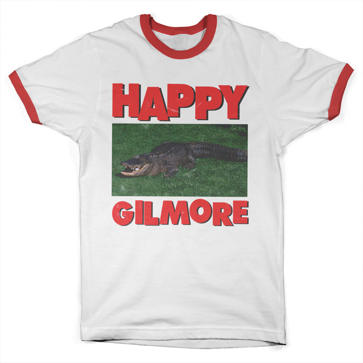 Happy Gilmore Alligator Ringer Tee