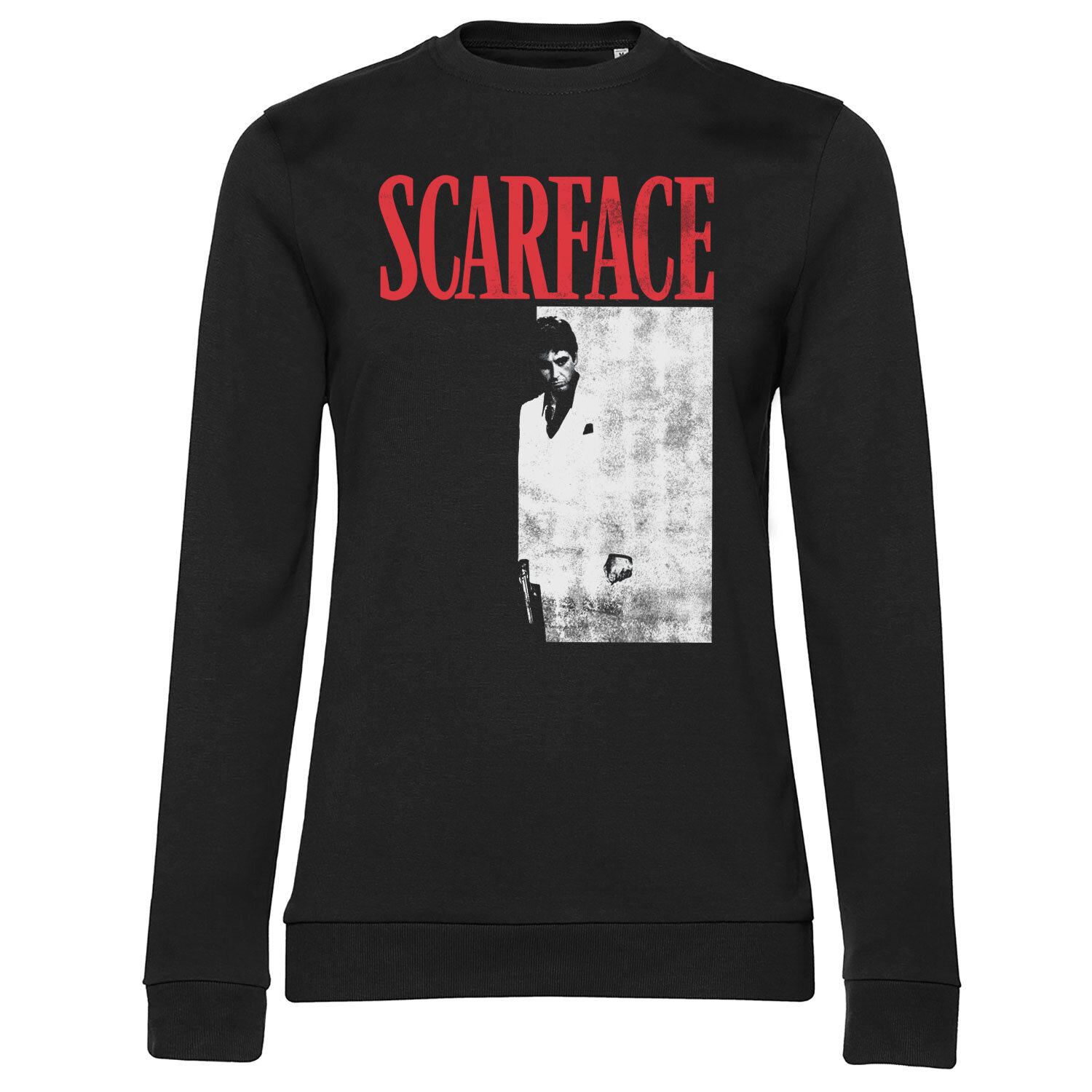 Scarface Poster Girly Sweatshirt